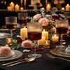 Ciaell 12 PCS Plastic Ribbed Wine Glasses - 10 OZ Plastic Square Wine Glasses with Stem - Disposable Champagne Cups for Parties & Weddings & Party view 3