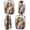 Hsnar Watercolor Cute Dog Weekly Pill Organizer with Removable 7 Day Pill Box Travel Medicine Organizer Travel Pill Container for Medicine Vitamin Supplement view 4