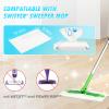 24 Count Unscented Upgraded Wet Mop Refills for Swiffer Sweeper Wet Pads, One Piece Cleans One Room, Wet Mopping Cloths for Swiffer Wet Pads Refill, Mop is Not Include view 2