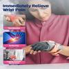 FEATOL Compression Arthritis Glove with Wrist Brace, Comfortable Fingerless Carpal Tunnel Hand Gloves for Women Night Support, Pain Relief for Rheumatoid Arthritis, Work, Typing - Left Hand, Large view 3