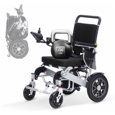 26 Miles Long Travel Range,Electric Wheelchair for Adults,Intelligent Power Wheelchairs Lightweight Foldable All Terrain Motorized Wheelchair for Seniors,61.7Lbs,Airline Approved