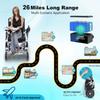26 Miles Long Travel Range,Electric Wheelchair for Adults,Intelligent Power Wheelchairs Lightweight Foldable All Terrain Motorized Wheelchair for Seniors,61.7Lbs,Airline Approved view 3