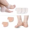 5 Pairs Silicone Heel Gel Sleeves with Airflow Protection for Plantar Fasciitis Comfort and Support view 1