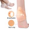 5 Pairs Silicone Heel Gel Sleeves with Airflow Protection for Plantar Fasciitis Comfort and Support view 2