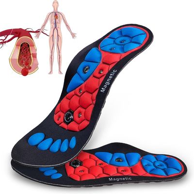 2Pair Acupressure Insoles, Magnetic Acupressure Insoles, Soft Breathable Orthotic Arch Support Insoles for Women and Men ((39-42),A)