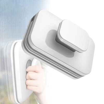 Magnetic Window Cleaner Tool, Adjustable Double Side Glass Accessory Glass Washing Tool, Magnetic Windshield Cleaner Magnetic Car Window Cleaner, Double Sided Window Cleaner Tool(Glass thickness 8-15m