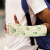Gomyblomy Frog Floral Arm Cast Cover Arm Protector Elastic Cast Sleeve Cute Arm Cast Protector Washable Arm Cast Sleeves Soft Fabric Arm Wrist Elbow Protection Cover-L view 4