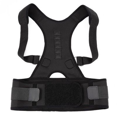 YMGSCC Posture Corrector Therapy Brace Adjustable Shoulder Back Support Belt Slouching(XL)