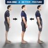YMGSCC Posture Corrector Therapy Brace Adjustable Shoulder Back Support Belt Slouching(XL) view 2