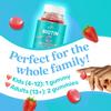 BeLive Biotin Gummies with MultiVitamins, Folate, Inositol  Supports Hair Growth, Healthy Skin & Nails  Vegan, Pectin Based  Strawberry Flavor (2) view 3