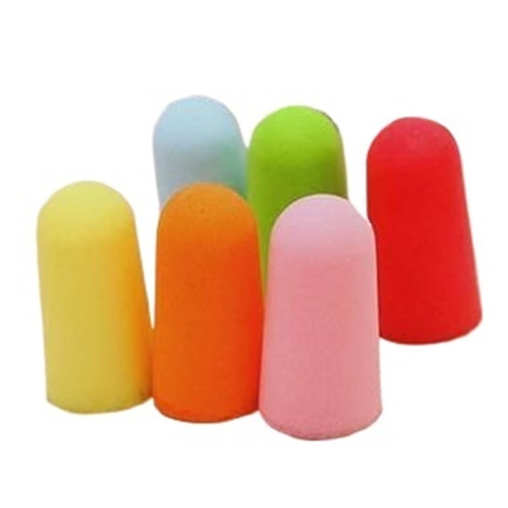 BMXWL 20Pairs Comfort Earplugs Noise Reduction Foam Soft Ear Plugs Noise Reduction Earplugs Protective for Sleep Slow Rebound Earplugs