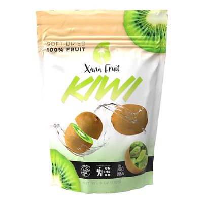 Xana Fruit Soft Dried Fruit - Kiwi Dried Fruit, Resealable Bag For Convenience, 6 Ounces