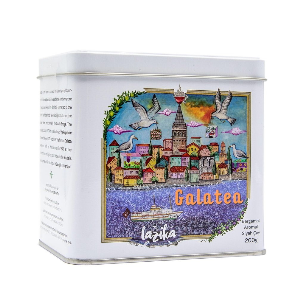 Lazika Earl Grey Tea, Mothers Day Gift, 7.05 Oz Loose Leaf Tea, English Breakfast Tea, Tea Gift for Mom
