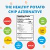 Feel Festive 12-Count Nacho Cheese Chickpea Garbanzo Beans - Crunchy Balanced Macro Nut Free Multipack Snacks - Non-GMO Vegan Soy-Free view 2