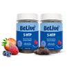 BeLive 5-HTP Gummies  2 Pack - 120 Ct I 5HTP Calming Gummies for Heightened Focus, Relaxation & Rest for Adults | Vegan - Mixed Berries Flavor view 1
