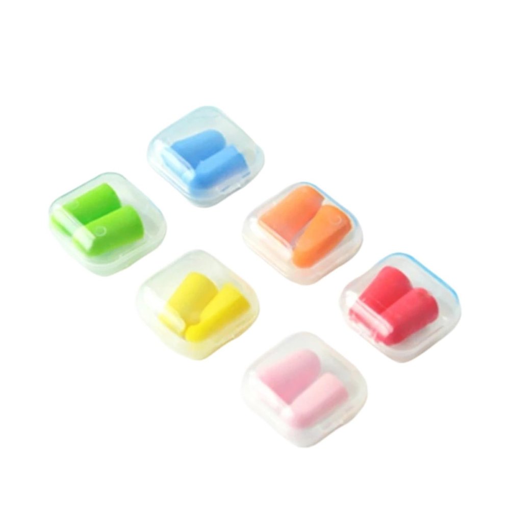 BMXWL Ear Plugs Soundproof Earplugs Earplugs for Sleep Special Mute Soft Slow Rebound Anti-Noise Protection Ear Plug(Blue)