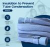 CPAP Protector Mat & CPAP Hose Cover Soft 6ft  Bedside CPAP Organizer with Mask Hanger, Non-Slip Tray for CPAP Machine & Tubing - Neat and Tidy (2.1 Hose Sleeve Special) view 2