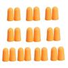 BMXWL 10Pairs Soft Orange Foam Ear Plugs Tapered Travel Sleep Noise Prevention Earplugs Noise Reduction for Travel Sleeping(Yellow) view 3