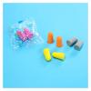 BMXWL 10 Pairs Convenient Silicone Ear Plugs Noise Proof Earplug Comfortable for Sleeping Noise Reduction Accessory view 3