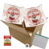 VentasBox El Milagro White Corn Maize Blanca Tortillas, 60 Count (2 Packs of 30), Authentic Mexican, include 1.5oz Taco Seasoning, 2 Zipper Bags, and Re-order QR Code Refrigerator Magnet view 1