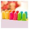 BMXWL 10 Pairs Comfort Soft Foam Ear Plugs Tapered Travel Sleep Noise Reduction Prevention Earplugs Sound Insulation Ear Protection view 2