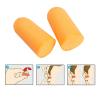 BMXWL 10Pairs Soft Orange Foam Ear Plugs Tapered Travel Sleep Noise Prevention Earplugs Noise Reduction for Travel Sleeping view 3