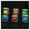 BMXWL 10 Pairs Comfort Soft Foam Ear Plugs Tapered Travel Sleep Noise Reduction Prevention Earplugs Sound Insulation Ear Protection(Light Grey) view 4