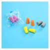 BMXWL 10 Pairs Comfort Earplug Noise Reduction Foam Soft Ear Plugs Noise Reduction Tapered Earplugs Protective for Sleep Travel(10Pairs Green) view 2