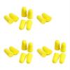 BMXWL 20PCS/10 Pairs Comfort Earplug Noise Reduction Foam Soft Ear Plugs Noise Reduction Tapered Earplugs Protective for Sleep Travel(10Pairs Yellow) view 1