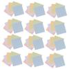 FOMIYES 250pcs Microfiber Eyeglass Cleaning Cloths Soft Fiber Cloths for Lenses Screens and Delicate Portable and Reusable for Sunglasses Tablets and Cameras Green Yellow White view 4