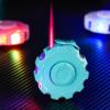 Windproof Butane Lighter, red Flame Lighter, Adjustable Flame and Brightness Lighter, Suitable for Indoor, Outdoor, Camping and Other Scenes.(Pink) view 2