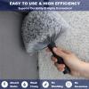 4 Pack Cobweb Duster Head Brush - High Efficiency Twist-On Spider Web Brush for Indoor & Outdoor Cleaning, Compatible with Standard Threaded Poles view 4