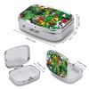 Daily Portable Medicine Box, Rectangle Cute Comics and Pop Styles Printed Pill Box Case Jewelry Box Applicable for Capsule Candies Tablet Pill Jewelry Earplugs view 2