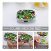 Daily Portable Medicine Box, Rectangle Cute Comics and Pop Styles Printed Pill Box Case Jewelry Box Applicable for Capsule Candies Tablet Pill Jewelry Earplugs view 4