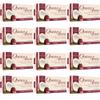 Queen Anne Dark Chocolate Coconut Covered Cordial Cherries | 6.6 oz (Pack of 12) | 10 Piece Gift Boxes | Whole Maraschino Cherry Creamy Filled Liquid Center | Holiday Party Chocolate Candy view 1