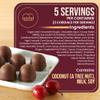 Queen Anne Dark Chocolate Coconut Covered Cordial Cherries | 6.6 oz (Pack of 12) | 10 Piece Gift Boxes | Whole Maraschino Cherry Creamy Filled Liquid Center | Holiday Party Chocolate Candy view 2