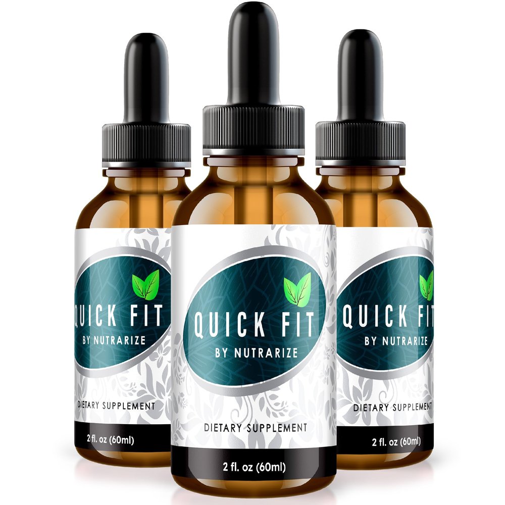 NutraRize (3 Pack) Quick Fit Drops, All-Natural QuickFit Liquid Supplement, Premium Blood Support Formula for Healthy Levels and Active Lifestyle, Official Gotas Reviews (90 Servings)