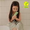 UNPA Korean Kids Toothpaste Set, Gentle Training Dental Care for Babies & Toddlers for Ages 0-36 Months Fluoride-Free Safe to Swallow Formula, Natural Carrot Extract, 2.65 oz /75g view 3