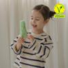 UNPA Korean Kids Toothpaste Set, Gentle Training Dental Care for Babies & Toddlers for Ages 0-36 Months Fluoride-Free Safe to Swallow Formula, Natural Carrot Extract, 2.65 oz /75g view 4