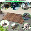 Threshold Ramp, Movable Threshold Ramp for Front Door/Garden Step/Patio, Wooden Anti-Slip Curb Ramp, 3/4/5/6/7/8in High, Pets/Kids/Elderly Barrier Free Slope Pad(30.8x30x8cm/12x11.8x3.1in) view 4