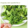 Broccoli crisp 150g/ bag, fruit and vegetable crisp dried vegetables, ready to eat side dishes, casual snacks, health food (2bags) view 4