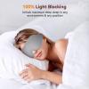 EVA BELLE Sleep Mask, Light Blocking Eye Sleeping Mask for Women Men, Adjustable 3D Memory Foam, Adjustable view 3