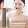 20Pcs Individually Wrapped Disposable Toothbrushes with Toothpaste,Ensure Clean and Hygienic,Travel Toothbrushes, Hotel Toothbrush Kit, Guest's Toothbrushes for Home Hotel Travel (Grey, one size) view 3