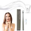 20Pcs Individually Wrapped Disposable Toothbrushes with Toothpaste,Ensure Clean and Hygienic,Travel Toothbrushes, Hotel Toothbrush Kit, Guest's Toothbrushes for Home Hotel Travel (Grey, one size) view 4