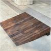 Threshold Ramp, Wooden Threshold Ramp, Outdoor Step Kerb Ramps, Pine Non-Skid No Water Assisted Uphill, Access Ramp for Wheelchair Trolley(90x40x140cm) view 2