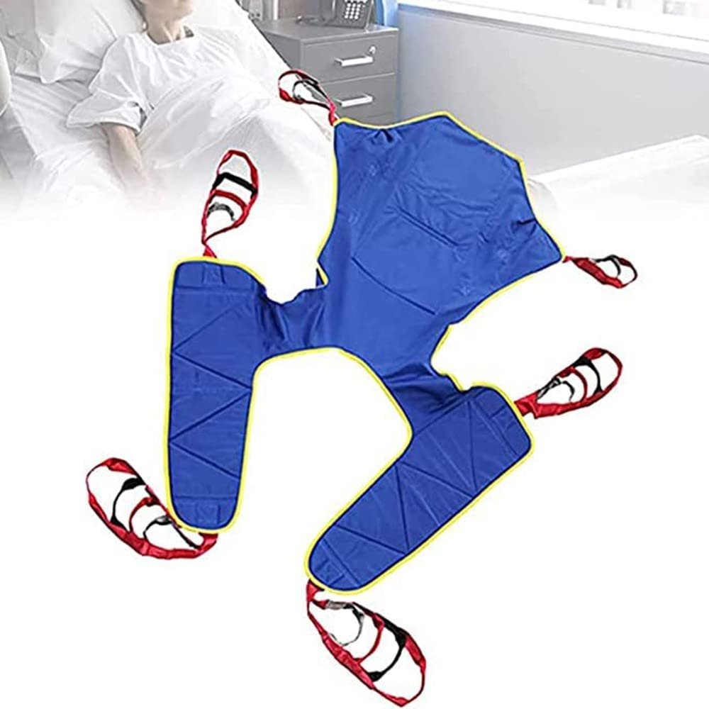 PPOIUYK Hoist for Lifting Elderly,Patient Lift Toileting Sling,Lift Equipment Patient Walking Sling Transfer Belt for Paralyzed Elderly and Disabled Medium