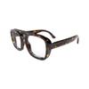 LONDON MOLE Kennedy reading glasses | Cool square shaped pilot style readers | Mens Womens Unisex | Spring hinges view 3