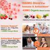 Natural Liposomal Vitamin C 1000mg Gummies for Adults Kids 9+, 1660mg Chewable Vitamin C w/ 11mg Zinc, D3, Elderberry, Echinacea, Bioflavonoid, Immune Support - Organic VIT C from Fruits, Sugar Free view 4