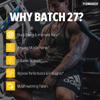 TC Nutrition Batch 27 Pre Workout Powder - 8g Citrulline, 3.5g Beta Alanine, 2.5g Betaine, 325mg Caffeine | Instant Energy, Focus, Pumps, & Strength | Nitric Oxide Booster 20 sv (Pineapple Mango) view 3