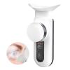 Vowleike Heated USB Nano Eye Moisturizer & Soother - Portable Drops Steamer for Dry Eye, Rechargeable Electric Mist Sprayer With Warm Compress for Stye Relief, Home & Travel, Off White view 1